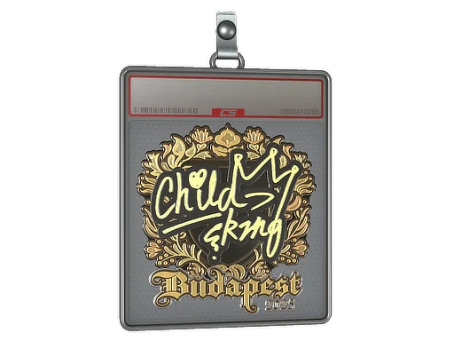 Sticker Slab | ChildKing (Gold) | Budapest 2025