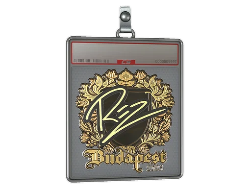 Sticker Slab | REZ (Gold) | Budapest 2025
