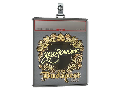 Sticker Slab | BELCHONOKK (Gold) | Budapest 2025
