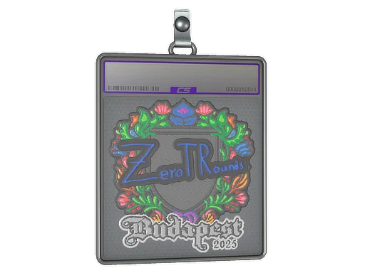 Sticker Slab | ztr (Embroidered) | Budapest 2025