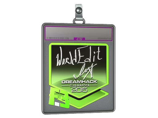 Sticker Slab | WorldEdit (Foil) | Cluj-Napoca 2015
