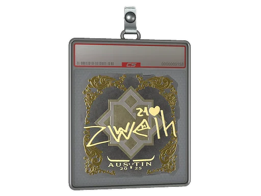 Sticker Slab | zweih (Gold) | Austin 2025