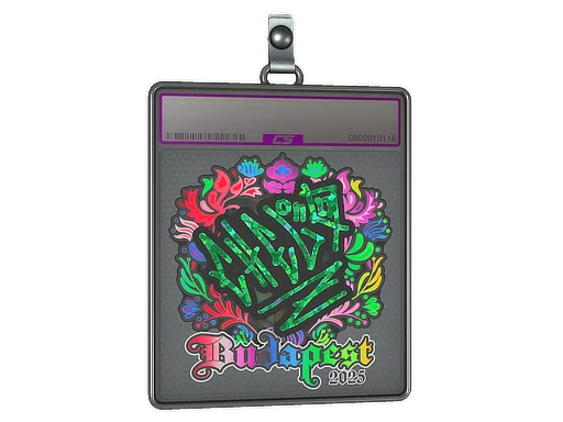 Sticker Slab | chelo (Holo) | Budapest 2025