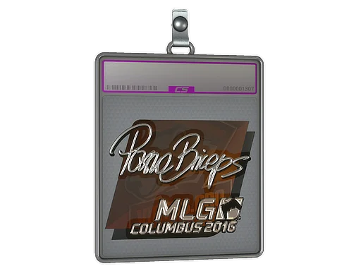 Sticker Slab | pashaBiceps (Foil) | MLG Columbus 2016