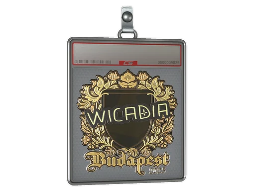 Sticker Slab | Wicadia (Gold) | Budapest 2025