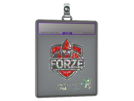 Sticker Slab | forZe eSports (Glitter) | Antwerp 2022