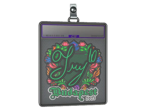 Sticker Slab | TRY (Embroidered) | Budapest 2025