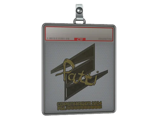 Sticker Slab | Patti (Gold) | Copenhagen 2024