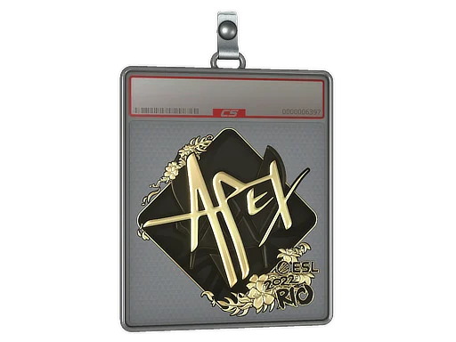 Sticker Slab | apEX (Gold) | Rio 2022