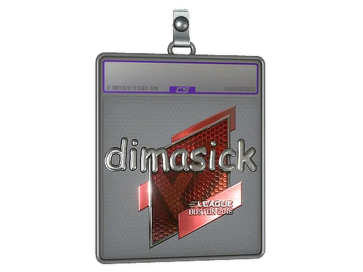 Sticker Slab | dimasick (Foil) | Boston 2018