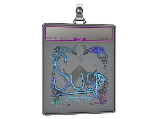 Sticker Slab | susp (Holo) | Austin 2025