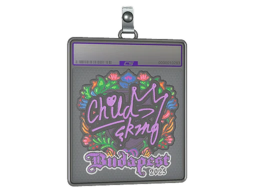 Sticker Slab | ChildKing (Embroidered) | Budapest 2025