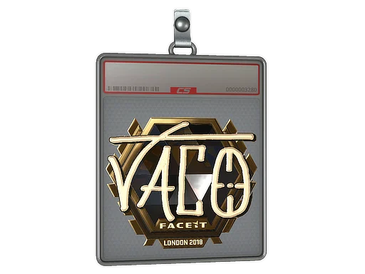 Sticker Slab | TACO (Gold) | London 2018