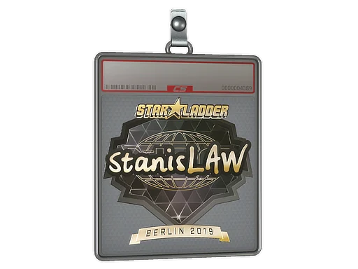 Sticker Slab | stanislaw (Gold) | Berlin 2019