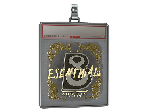 Sticker Slab | esenthial (Gold) | Austin 2025