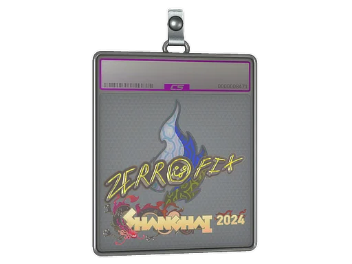 Sticker Slab | zeRRoFIX (Holo) | Shanghai 2024