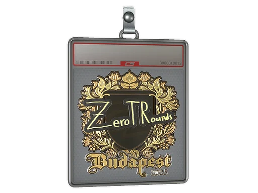 Sticker Slab | ztr (Gold) | Budapest 2025