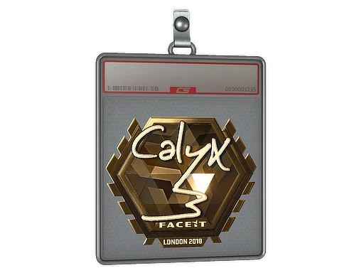 Sticker Slab | Calyx (Gold) | London 2018