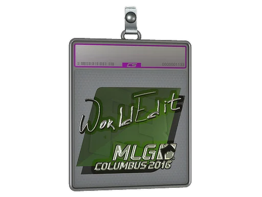 Sticker Slab | WorldEdit (Foil) | MLG Columbus 2016